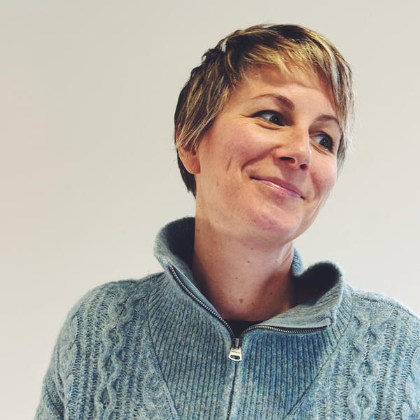 Photo of Aimee looking right Photo of Aimee looking right