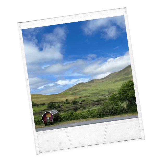 Image of peaceful Irish countryside Image of peaceful Irish countryside